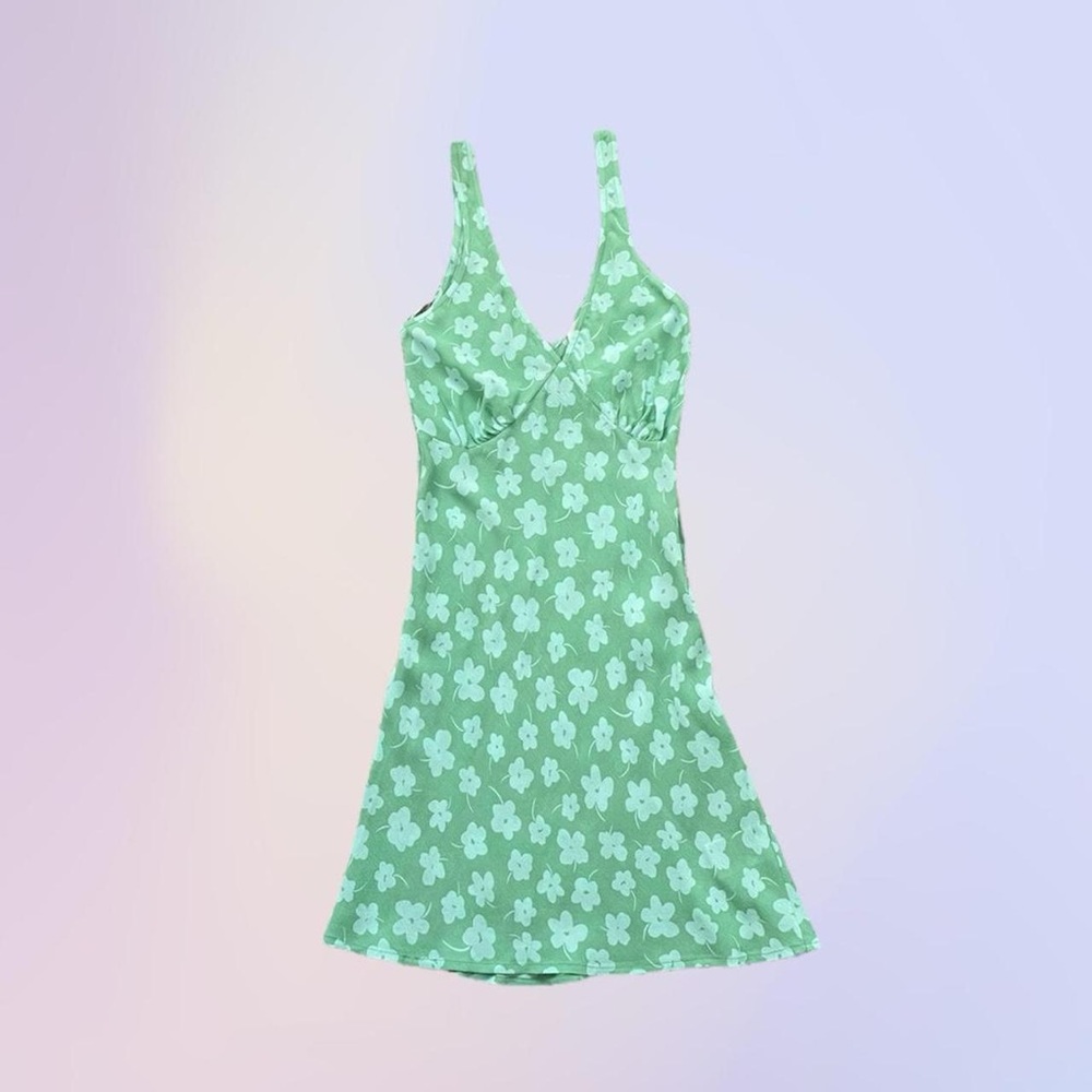 Cotton on Green Daisy Dress